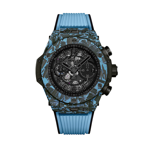 ウブロ(HUBLOT) ビッグ・バン ウニコ カーボン スカイブルー 日本限定